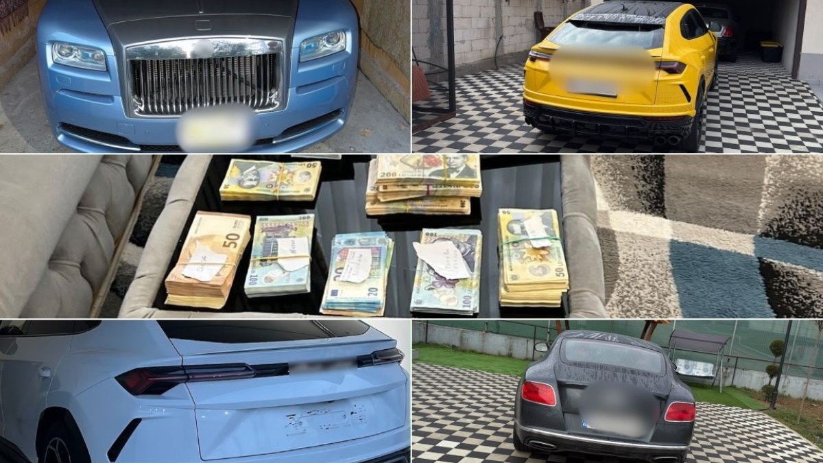 Operațiune coordonată de DIICOT și FBI împotriva unei rețele de import de mașini de lux din SUA