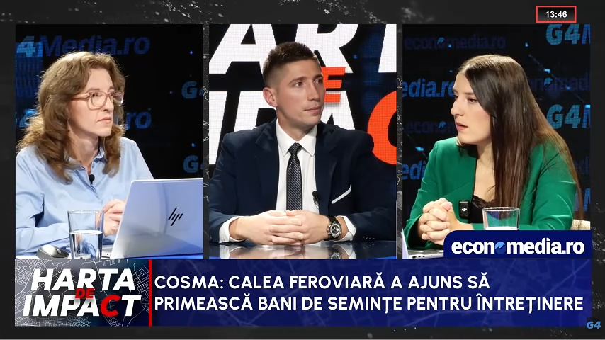 Degradarea infrastructurii feroviare din România este cauzată de lipsa investițiilor, susține Horațiu Cosma