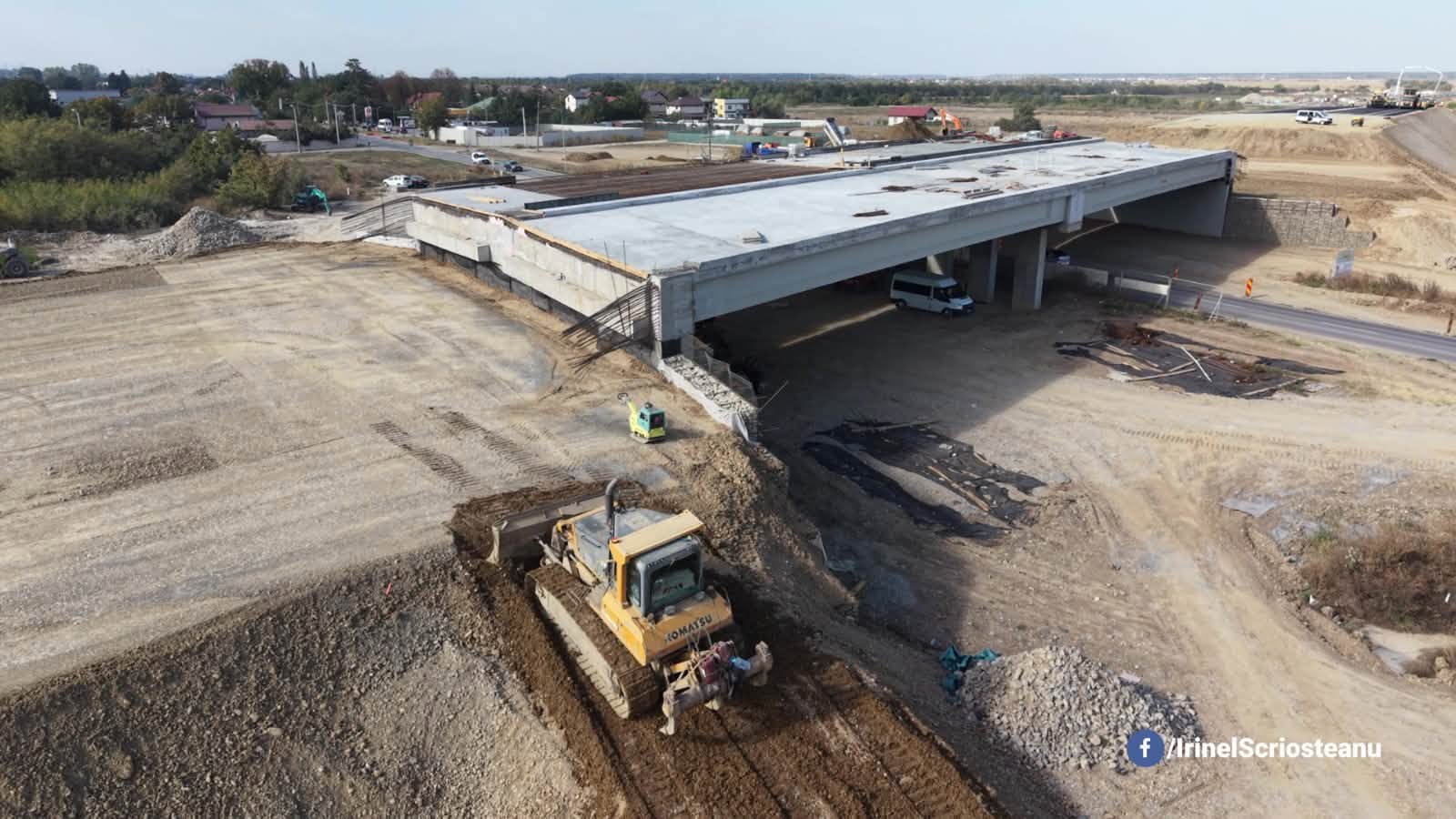 Autoritățile vizează deschiderea unui tronson al Autostrăzii A0 Nord între DN1 și DN7