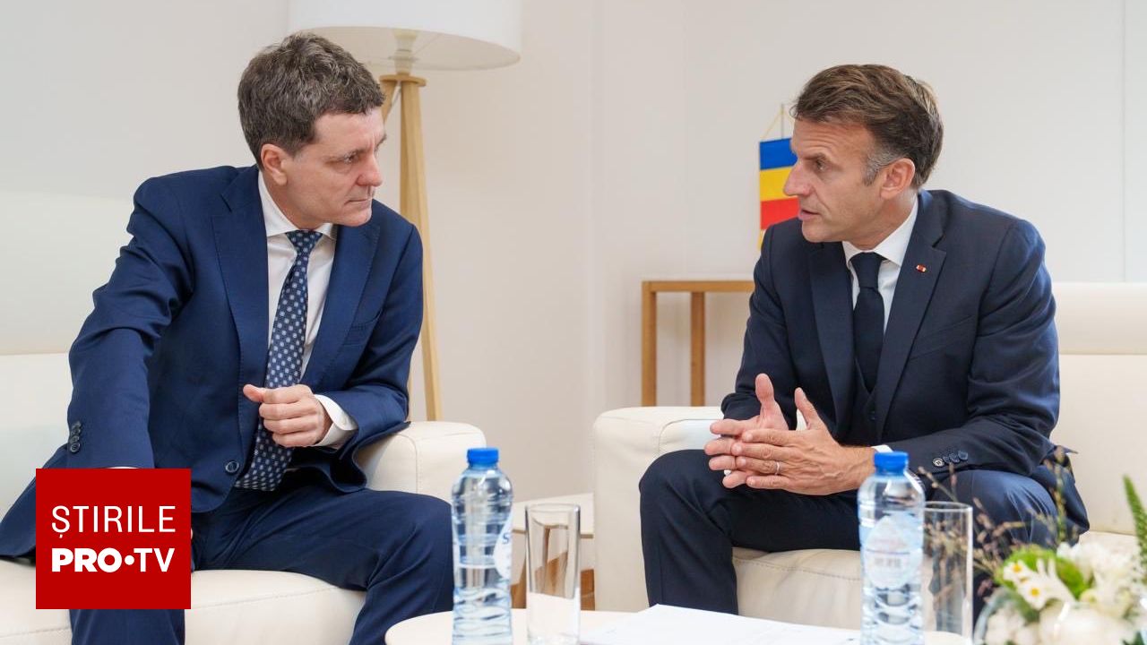 Nicușor Dan a transmis îngrijorarea României către Emmanuel Macron privind atacurile cu drone în Marea Neagră
