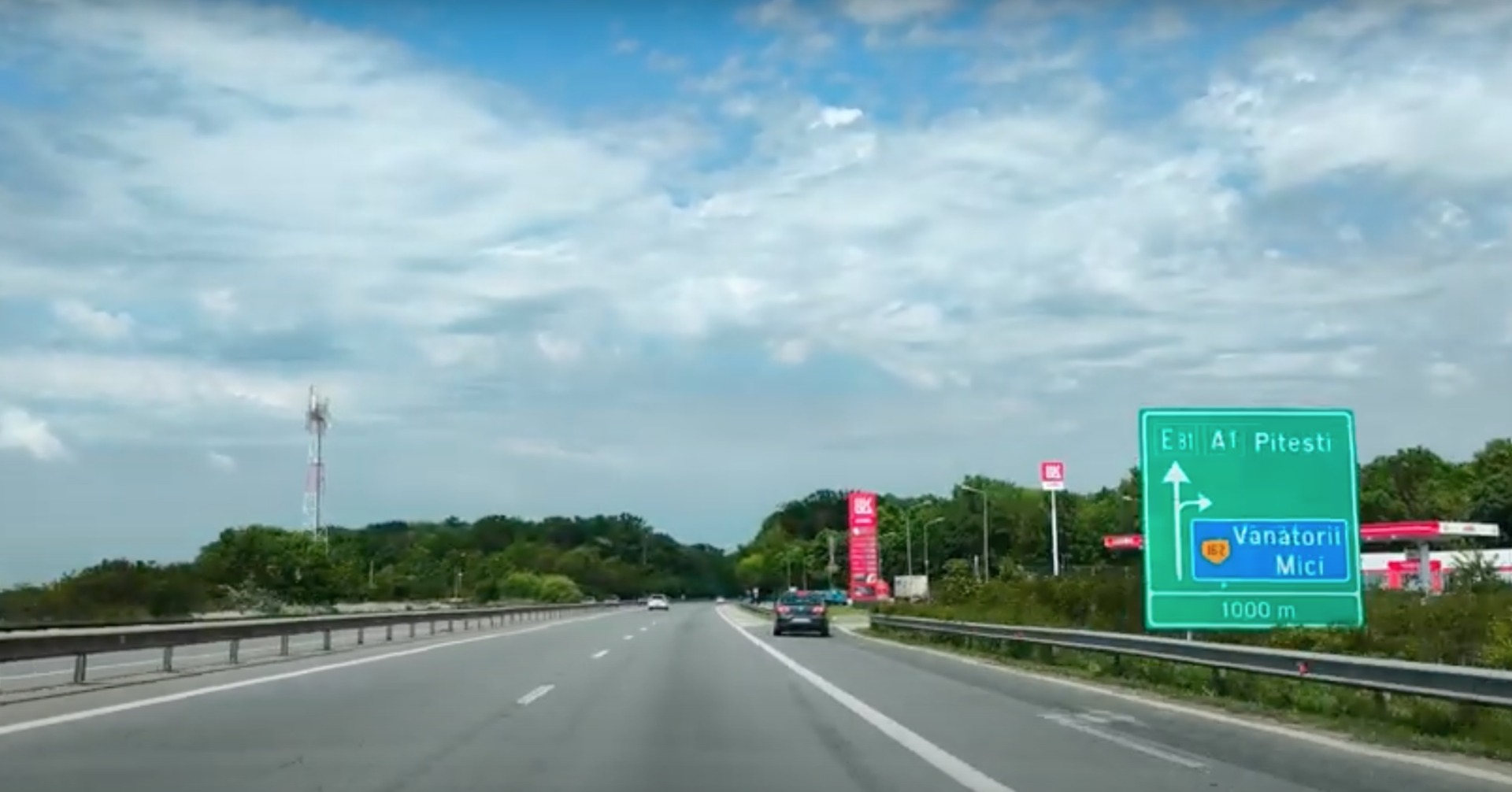 Extinderea autostrăzii A1 București–Pitești: se propune trei benzi de circulație, dar fără bandă de urgență continuă