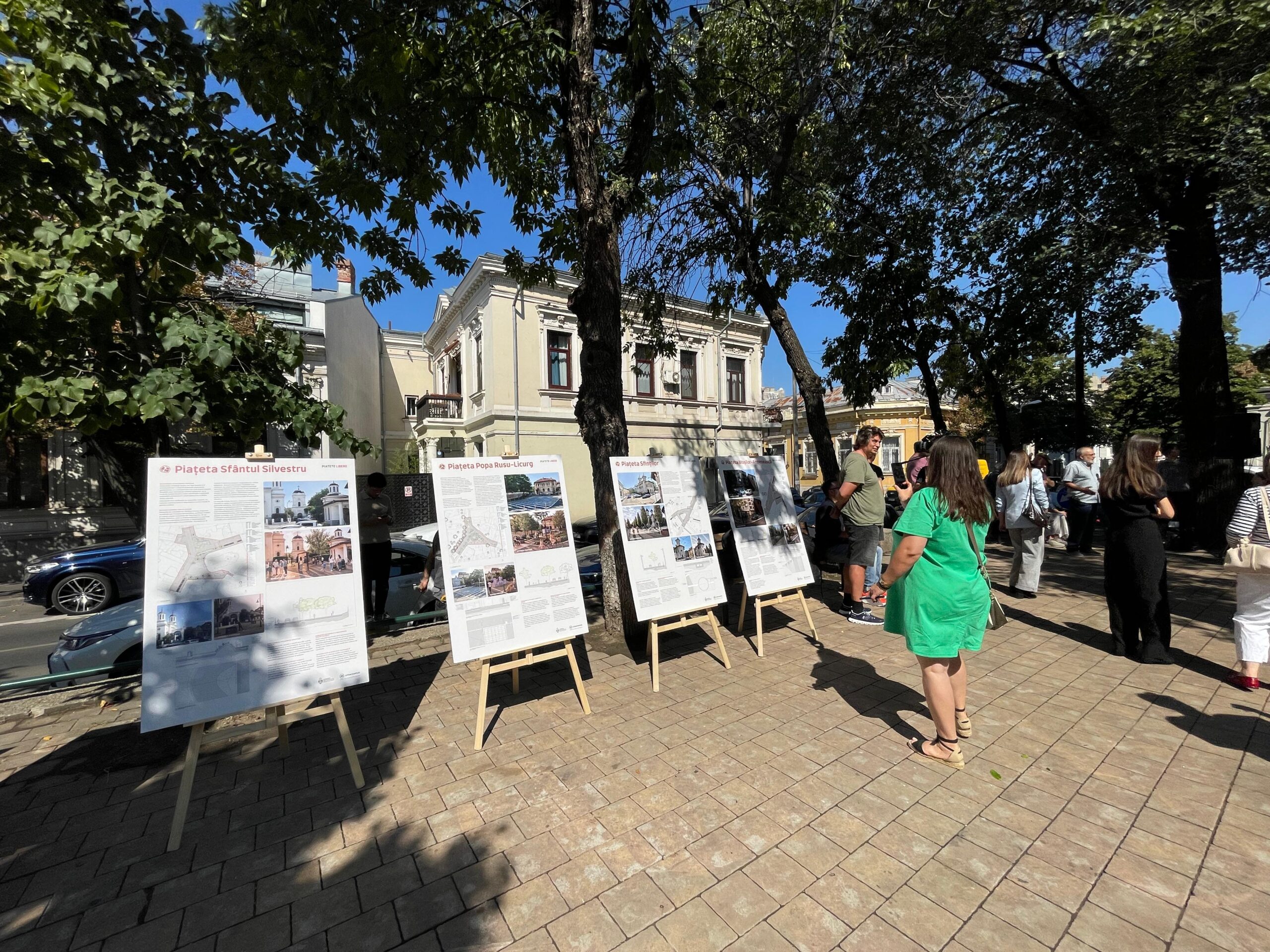 Sectorul 2 reconfigurează 10 piațete: reduceri de spațiu auto și creșteri de vegetație în zona centrală
