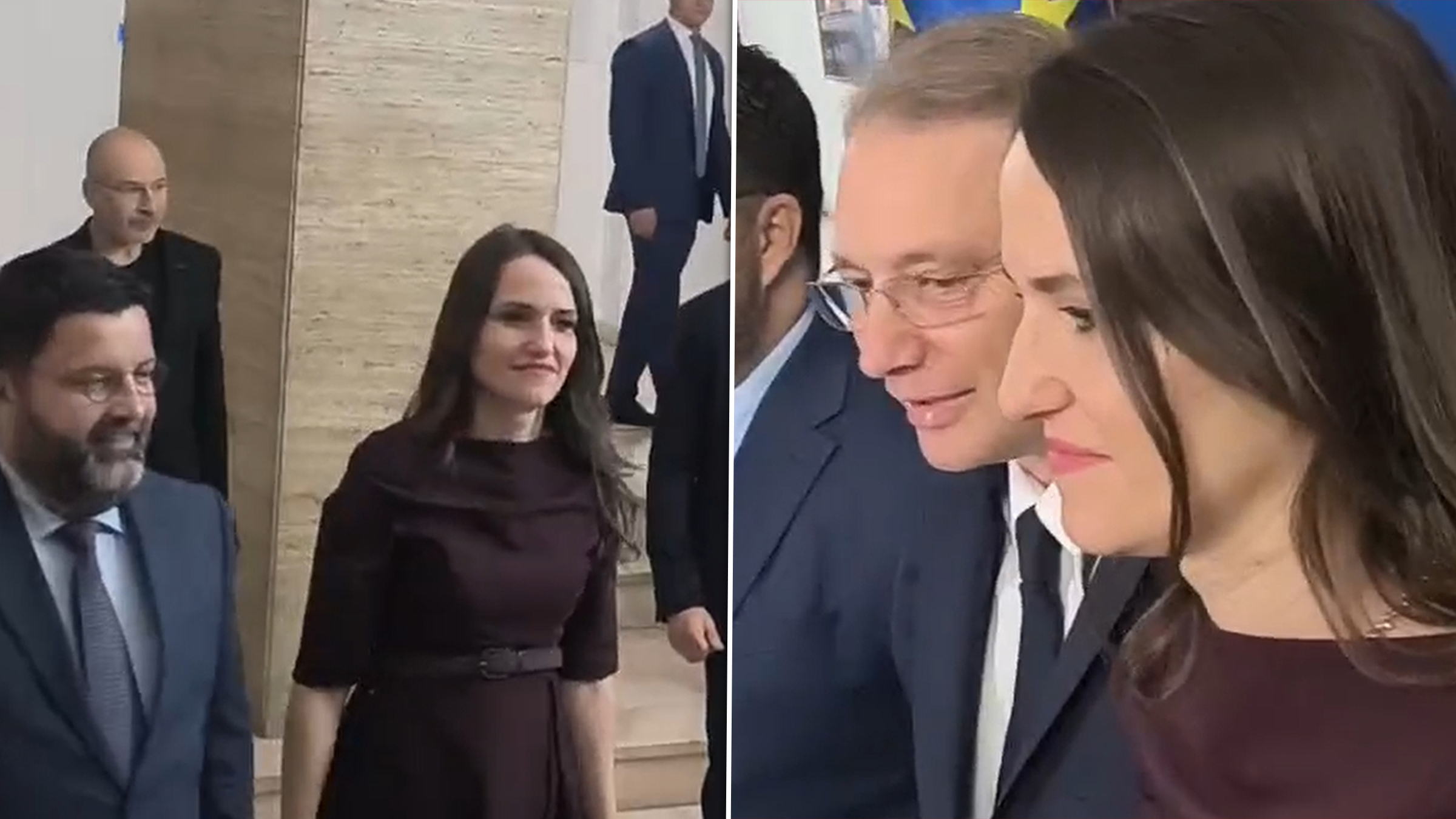 Intervenție neașteptată la MAE: Oana Țoiu l-a condus afară pe premierul Luca Niculescu înainte de declarații