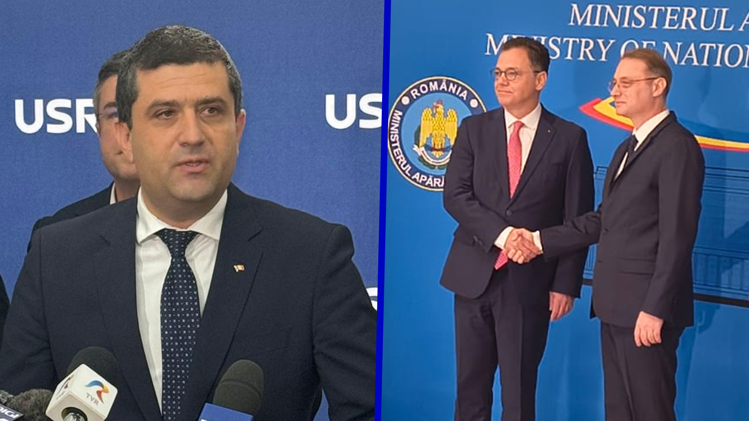 Radu Miruță a lipsit de la ceremonia de predare-primire la Ministerul Apărării în urma schimbării Guvernului