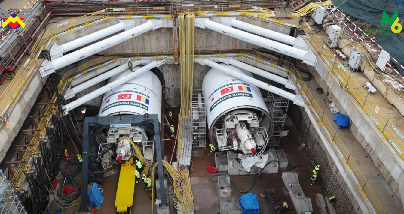 Începe excavarea tunelurilor pentru Magistrala 6 de metrou pe Secțiunea NORD