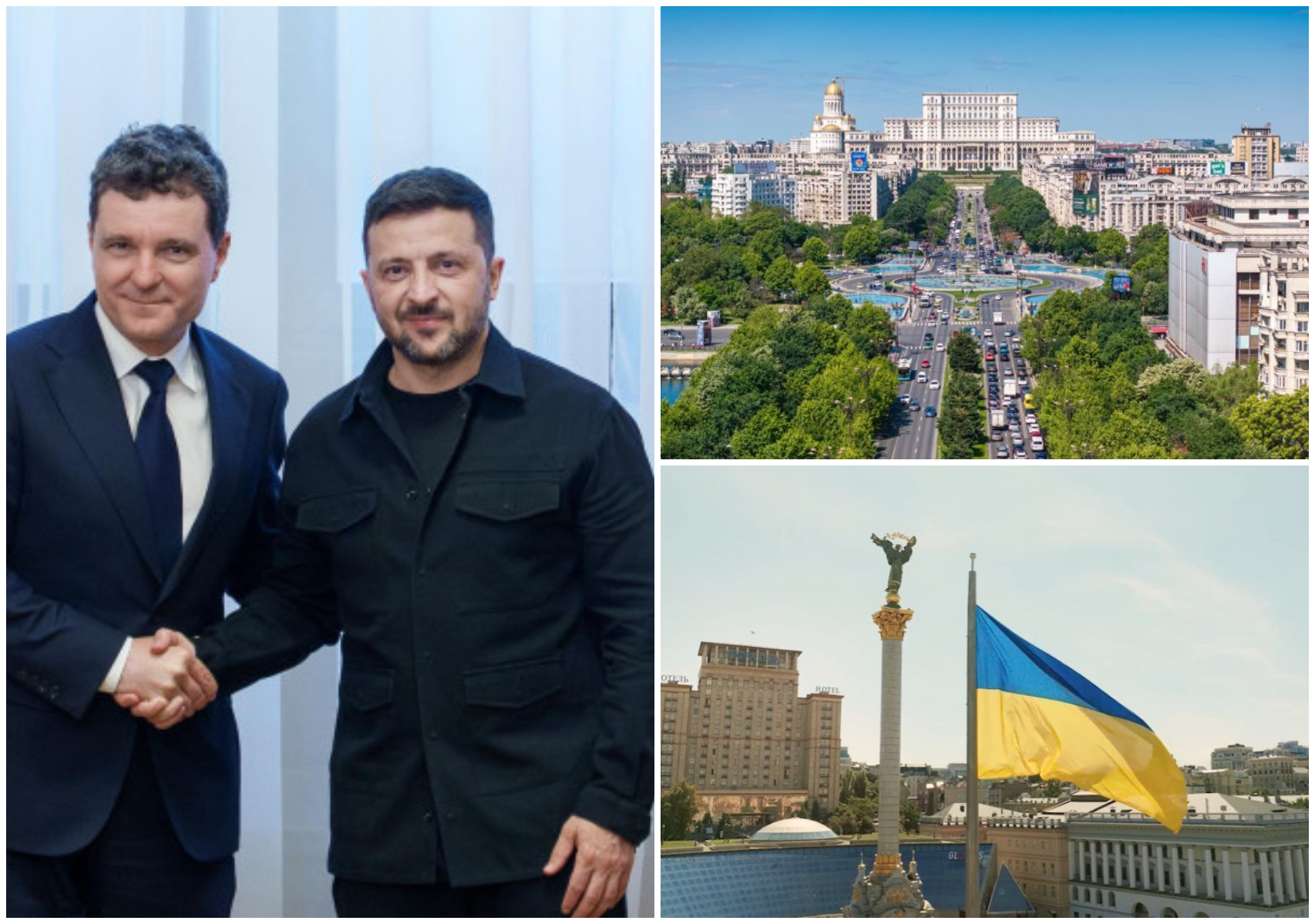Bucureștiul și Kievul vor oficializa relațiile prin semnarea unui acord de înfrățire