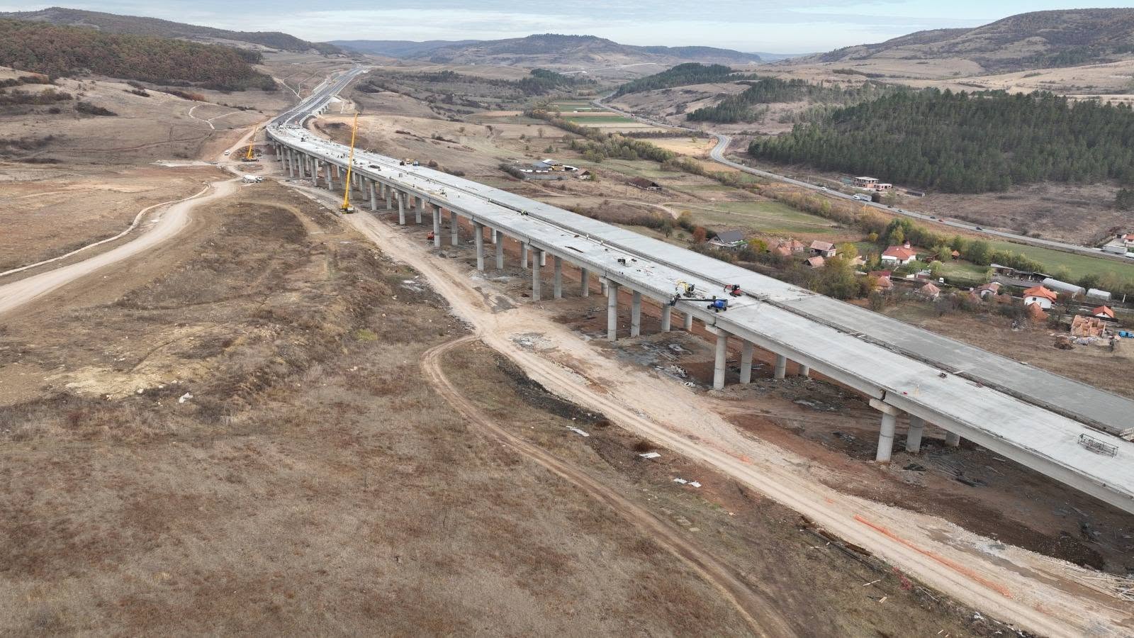 Autostrada Transilvania: se finalizează lucrările pe trei șantiere pentru deschiderea circulației anul acesta