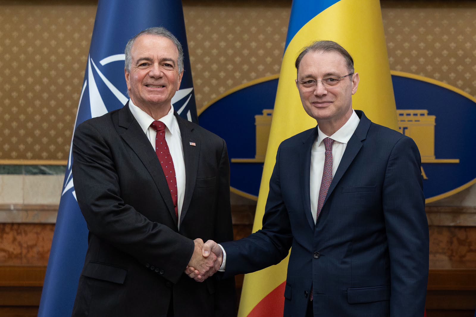 Premierul Luca Niculescu s-a întâlnit cu ambasadorul SUA pentru consolidarea parteneriatului strategic