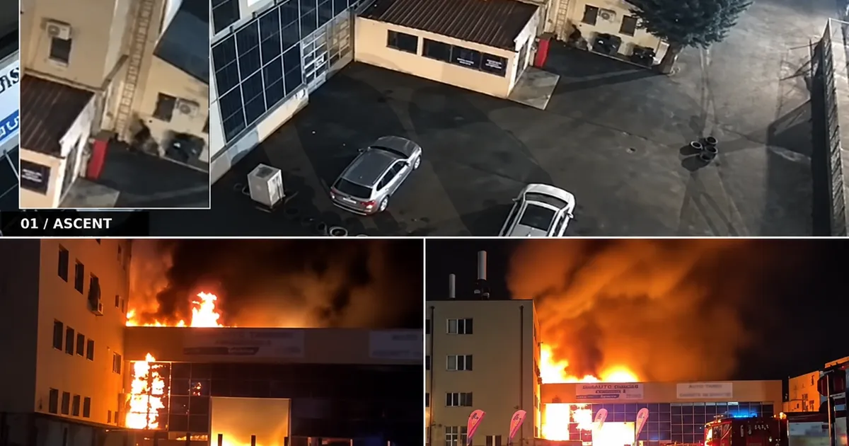 SRI: Rețea de sabotaj coordonată din Rusia a provocat un incendiu lângă fabrica CARFIL din Brașov