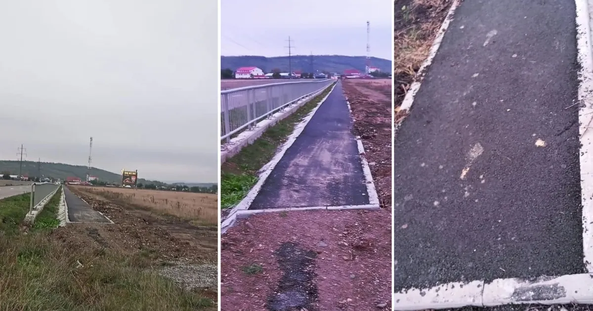 Conflict între Podu Iloaiei și Erbiceni privind finalizarea unei piste de biciclete
