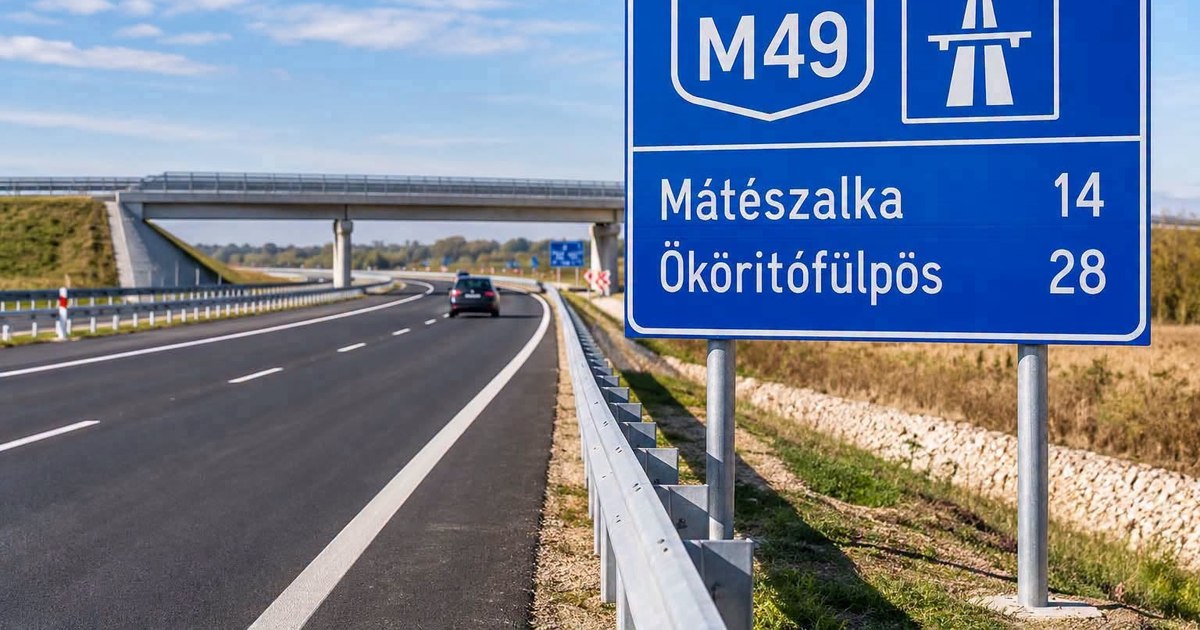 Infrastructura rutieră la granița cu Ungaria: Primul tronson al drumului M49 inaugurat, România nu a început lucrările