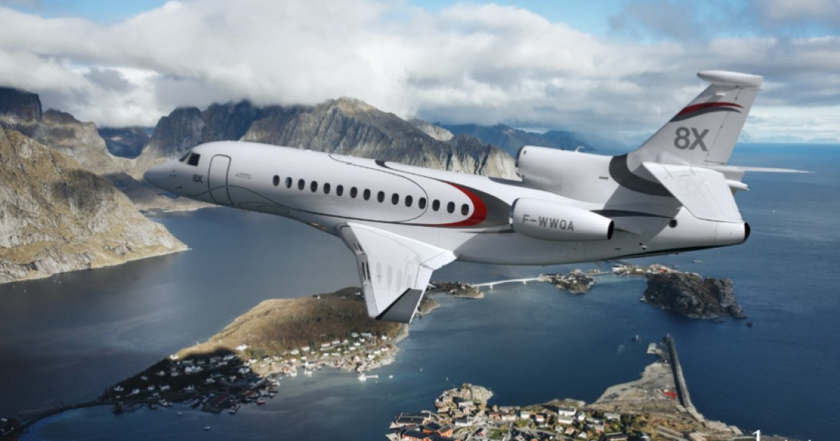 Administrația Prezidențială închiriază un avion de tip Dassault Falcon 8X pentru deplasarea lui Nicușor Dan în SUA