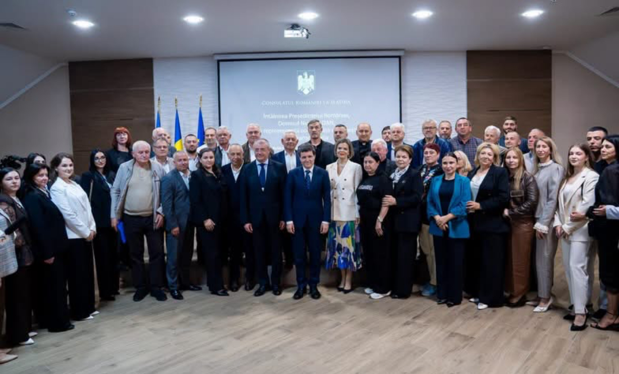 Nicușor Dan a discutat cu reprezentanții comunității românești din Transcarpatia despre drepturile acestora