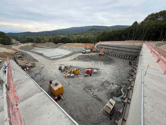 Infrastructura pentru tunelul Poiana de pe autostrada Sibiu–Pitești este aproape finalizată