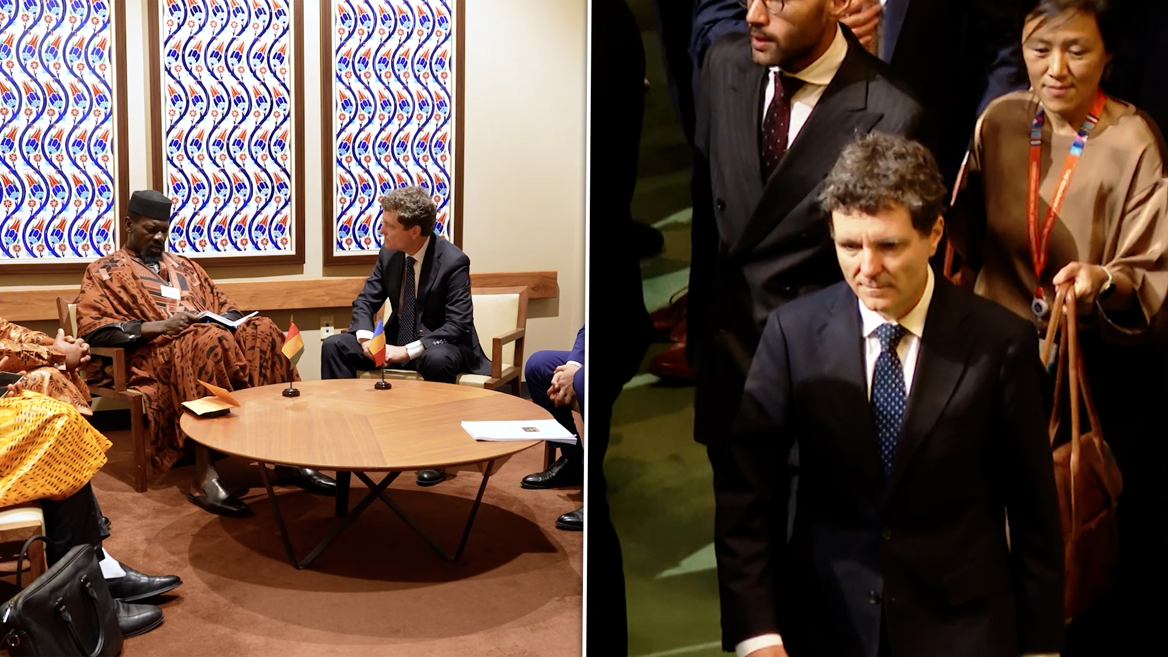 Nicușor Dan participă la deschiderea sesiunii Adunării Generale a ONU din New York