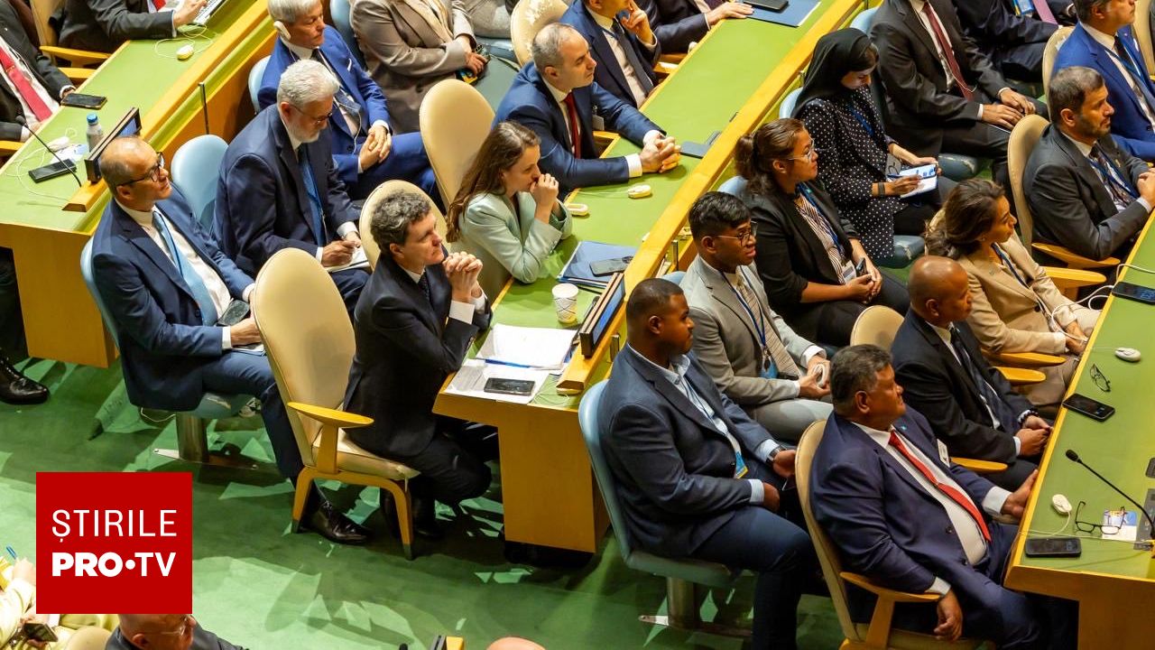 Nicușor Dan prezintă poziția României privind securitatea regională la Adunarea Generală a ONU