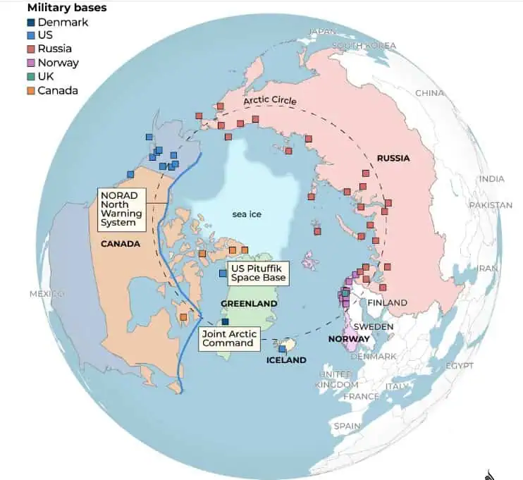 Acordul SUA-Groenlanda-Danemarca: Consolidarea prezenței militare americane în Arctica