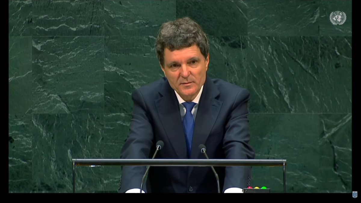 Nicușor Dan a avertizat la ONU asupra manipulării prin rețelele sociale și a amenințărilor de război hibrid