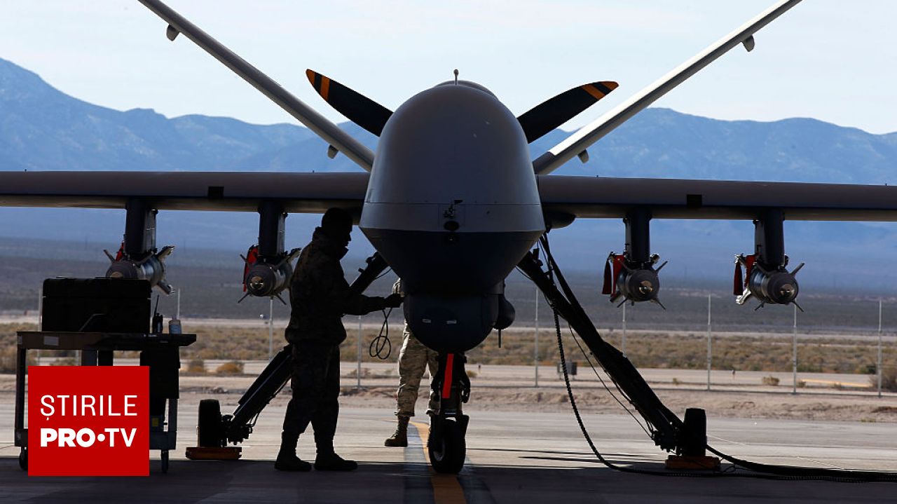 Misiunea dronelor MQ-9 Reaper din partea Olandei în România va fi prelungită până în anul 2027