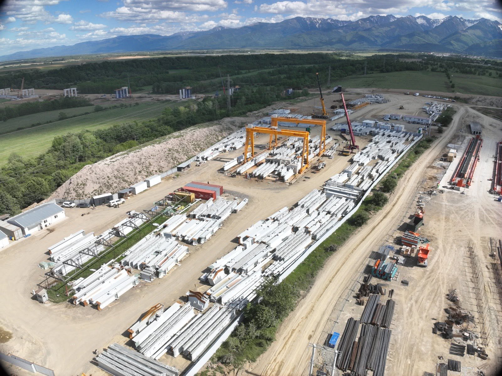 Progresul lucrărilor pe Autostrada Sibiu – Făgăraș: Tronsoanele 3 și 4 au stadii fizice de peste 36%