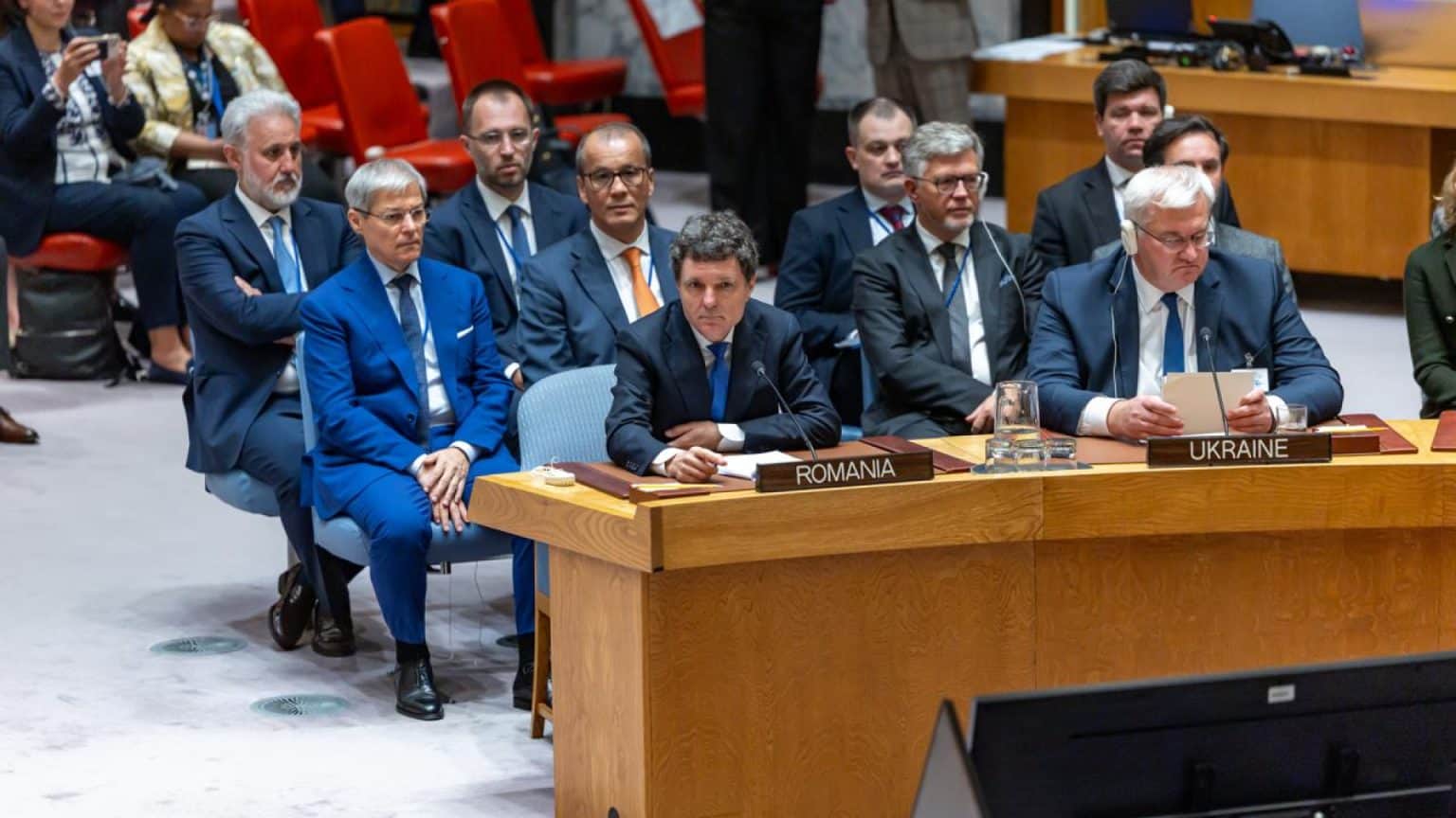 Nicușor Dan la Consiliul de Securitate al ONU: Războiul din Ucraina amenință securitatea regională