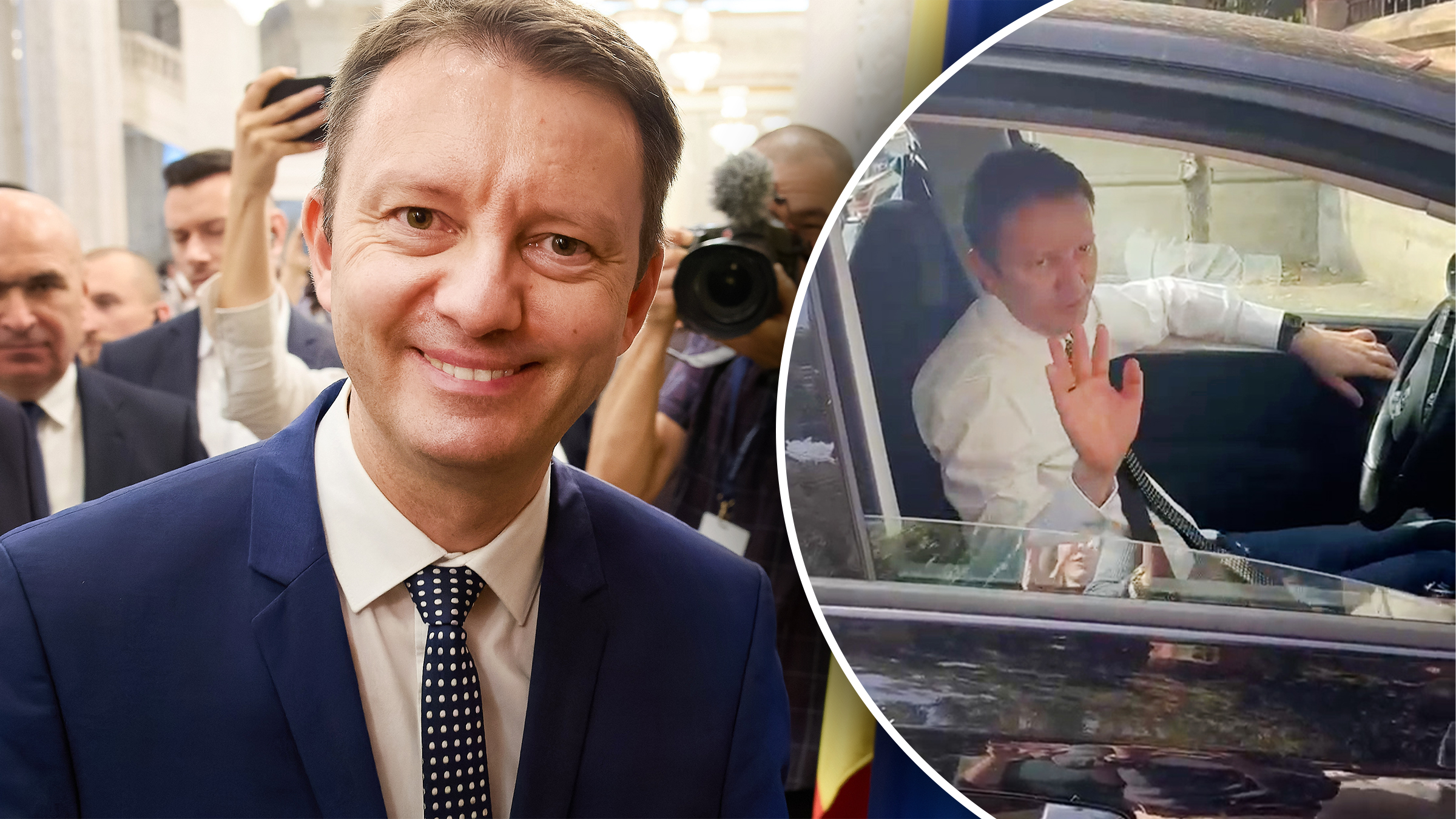 Siegfried Mureșan refuză protecția SPP și conduce singur autoturismul personal