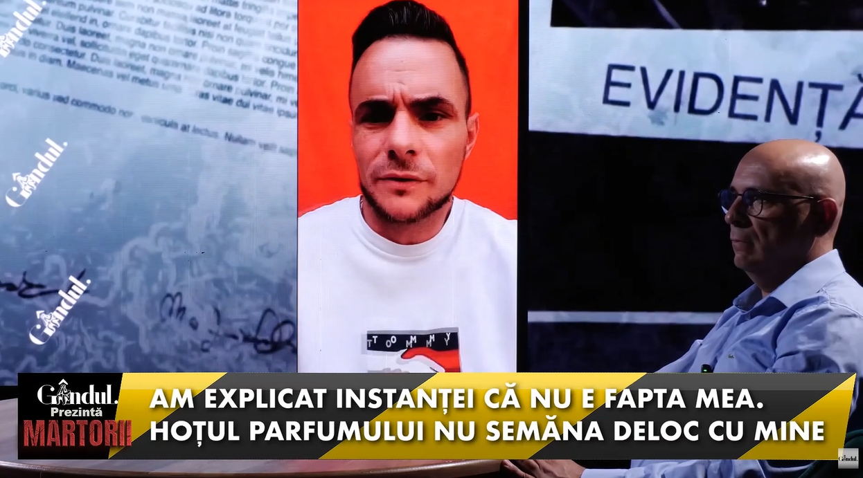 Bogdan Dinu susține că există diferențe clare între el și suspectul din filmările de la Rahova