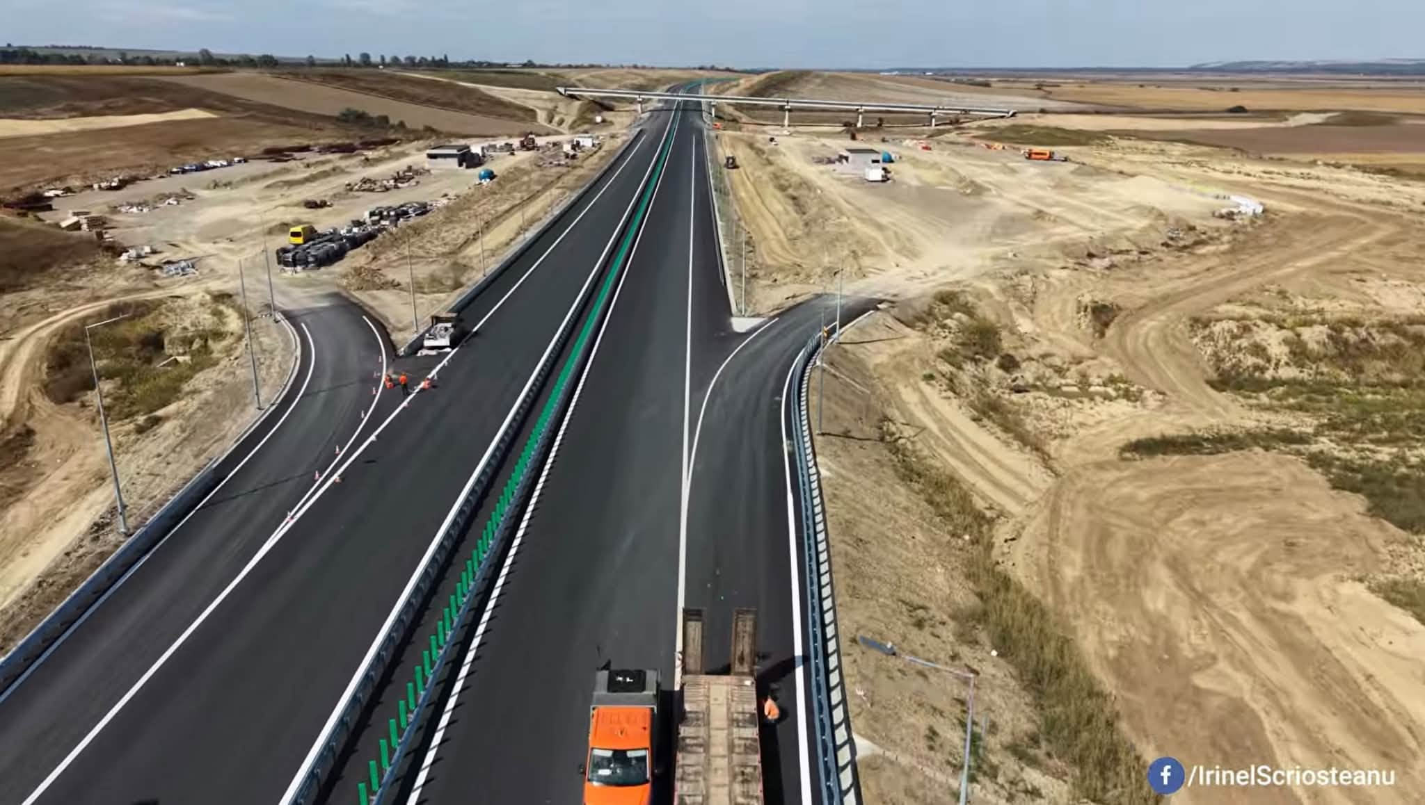 Mobilizare record pe tronsonul Bacău – Pașcani al Autostradei Moldovei A7