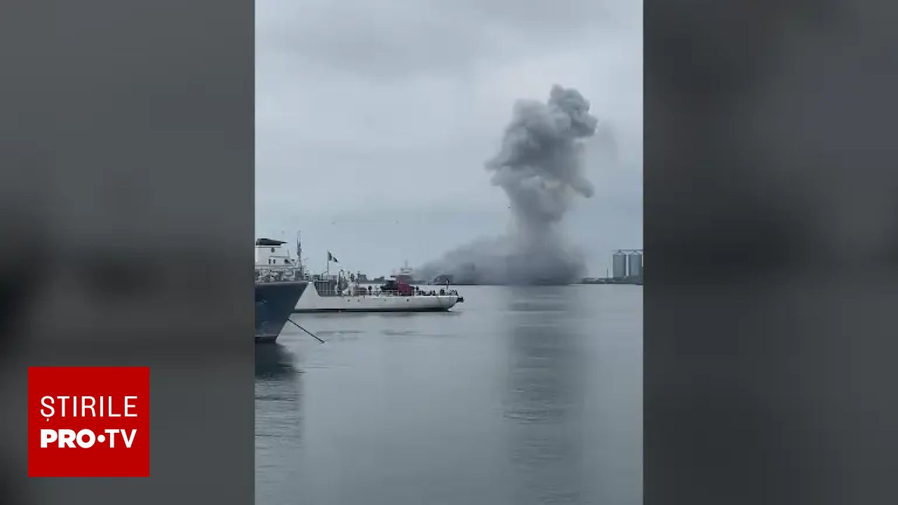 Explozia dronei din Portul Constanța: ipoteza atacului rus asupra unui stat NATO și lipsa de răspunsuri