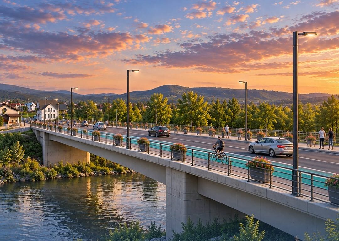 Bistrița investește în mobilitate durabilă: se construiește un coridor de 10 kilometri pentru transport public și bicicliști