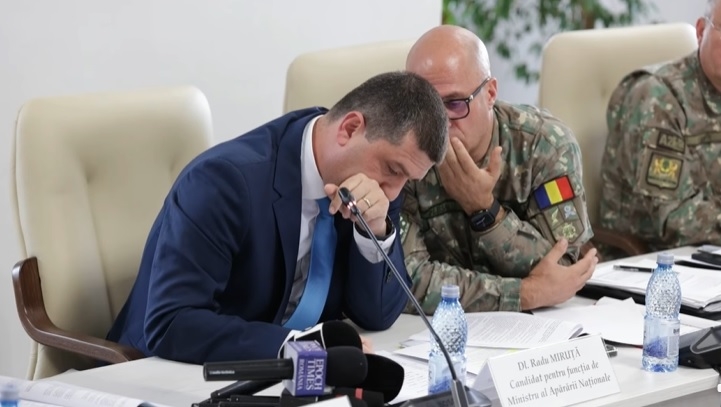 Critici privind prezența militarilor la audierea lui Radu Miruță: Armata nu trebuie folosită în campanii