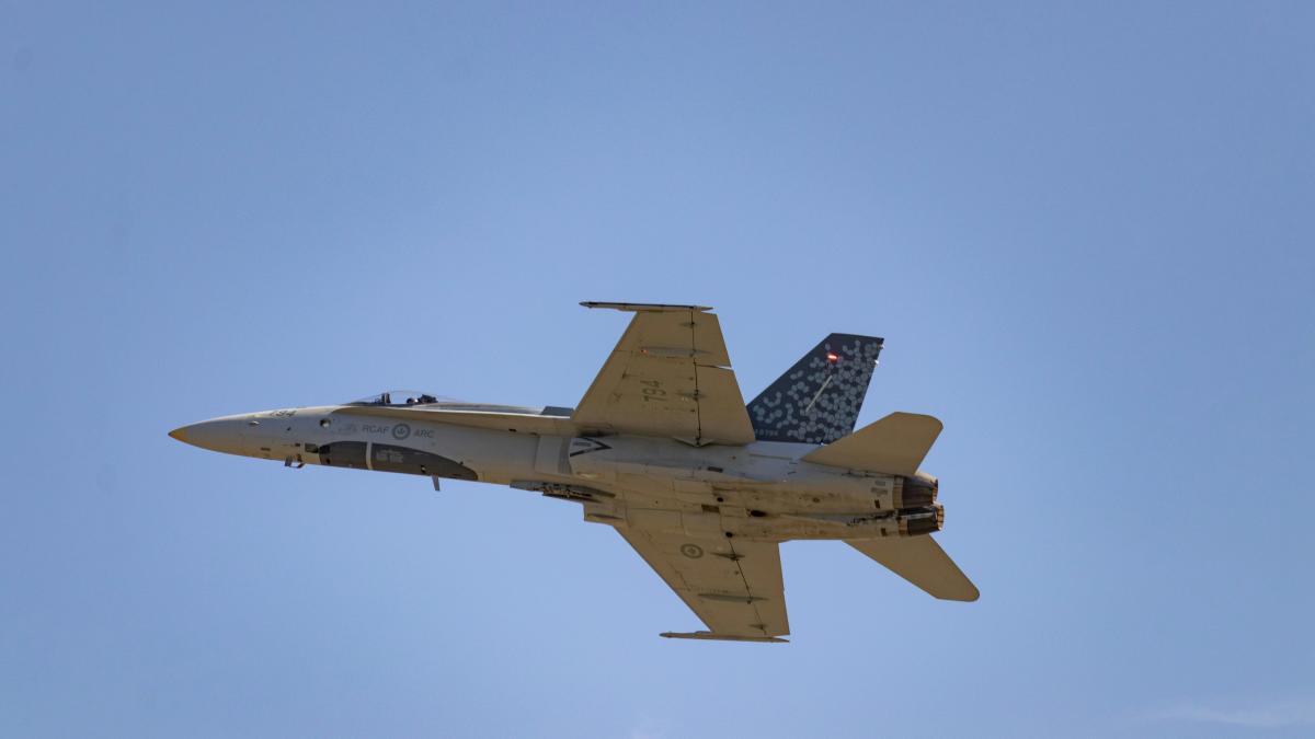 Avioanele F-18 spaniole au fost ridicate în aer după detectarea unei ținte la granița României