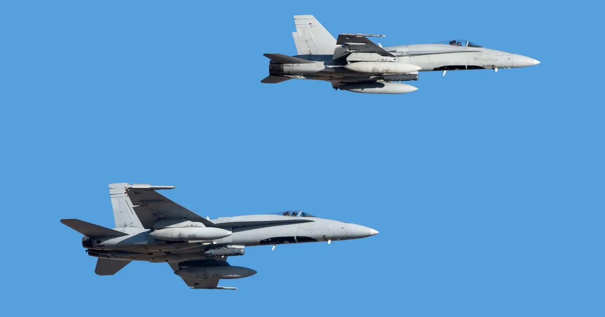 Alertă aeriană în Tulcea după detectarea unei ținte la granița României. MApN a ridicat avioane F-18