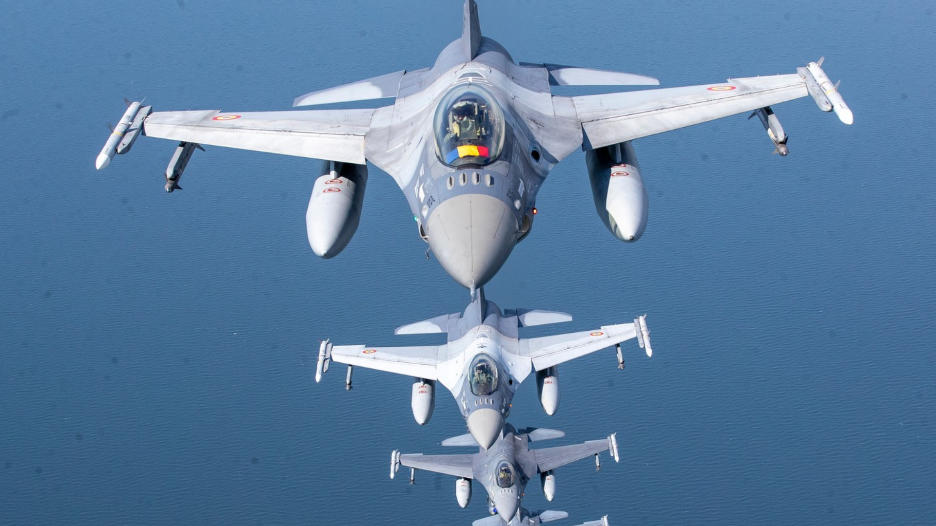 Alerte RO-Alert și decolarea avioanelor F-16 după detectarea unor drone lângă Chilia
