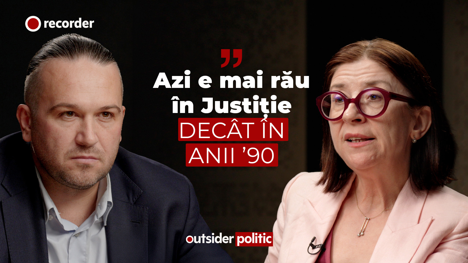 Andrea Chiș: Sistemul judiciar este într-o stare mai gravă decât în anii '90