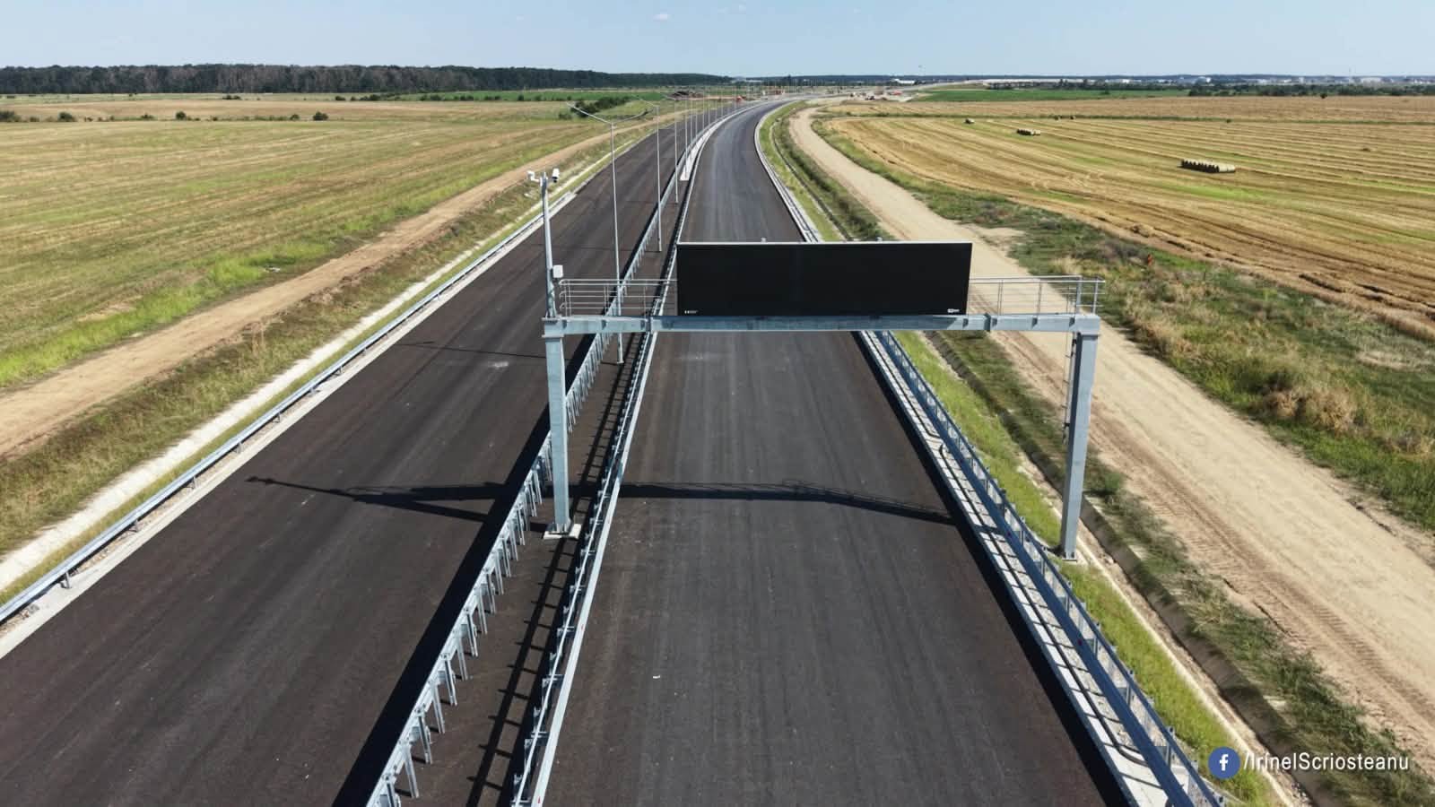 Autostrada A0 Nord: Lotul 3 intră în etapa finală de asfaltare, deschiderea fiind estimată pentru 20 octombrie