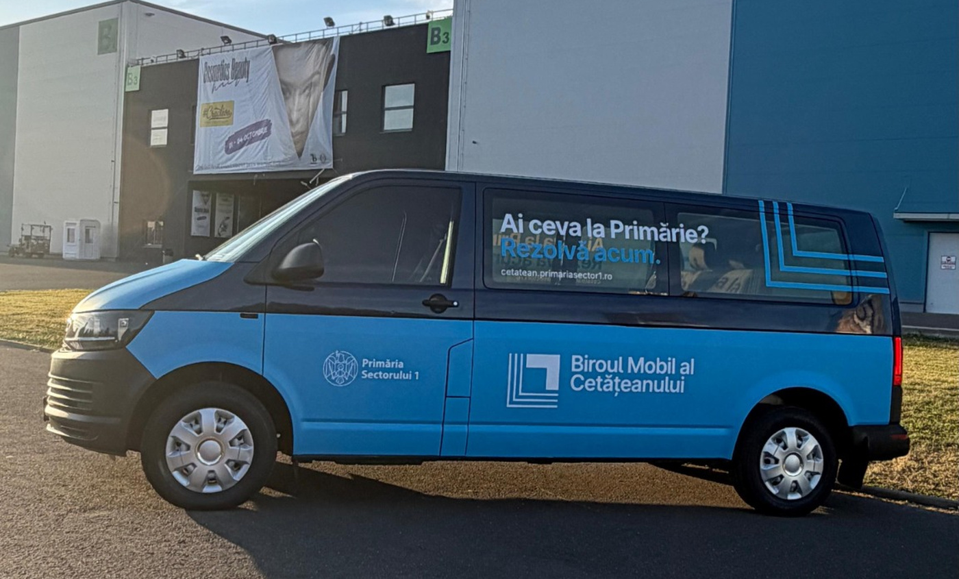 Primăria Sectorului 1 introduce serviciu public mobil pentru cetățeni