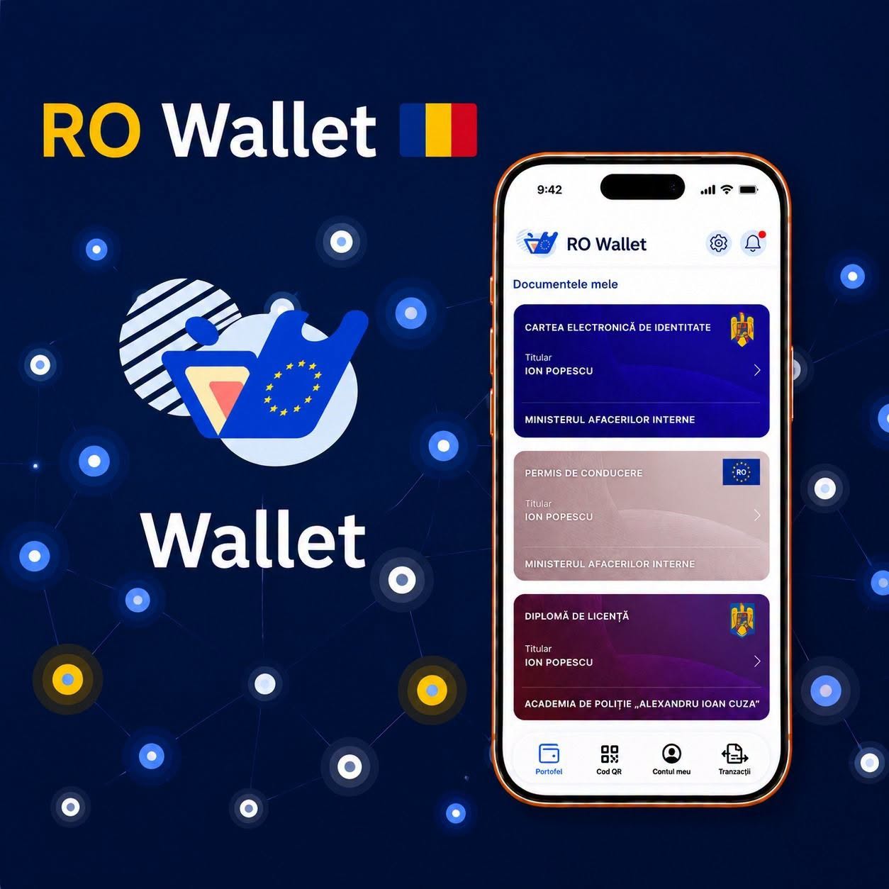 Lansarea portofelului digital RO Wallet este programată pentru anul 2027