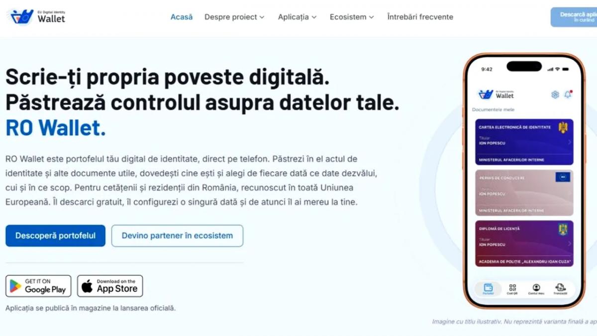 Ministerul Afacerilor Interne lansează RO Wallet: Actele oficiale vor fi disponibile pe telefon din 2027