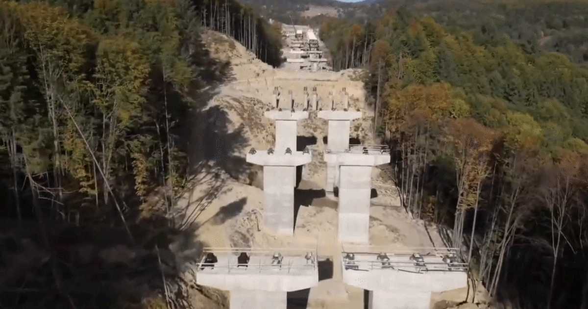Stadiul lucrărilor pe Secțiunea 3 a Autostrăzii Sibiu-Pitești: execuția a ajuns la 19%