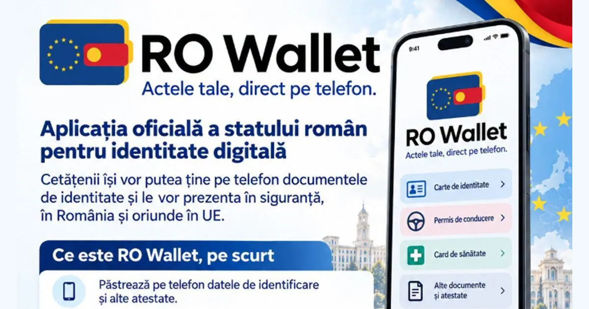 Ministerul Afacerilor Interne pregătește lansarea RO Wallet, portofelul digital de identitate