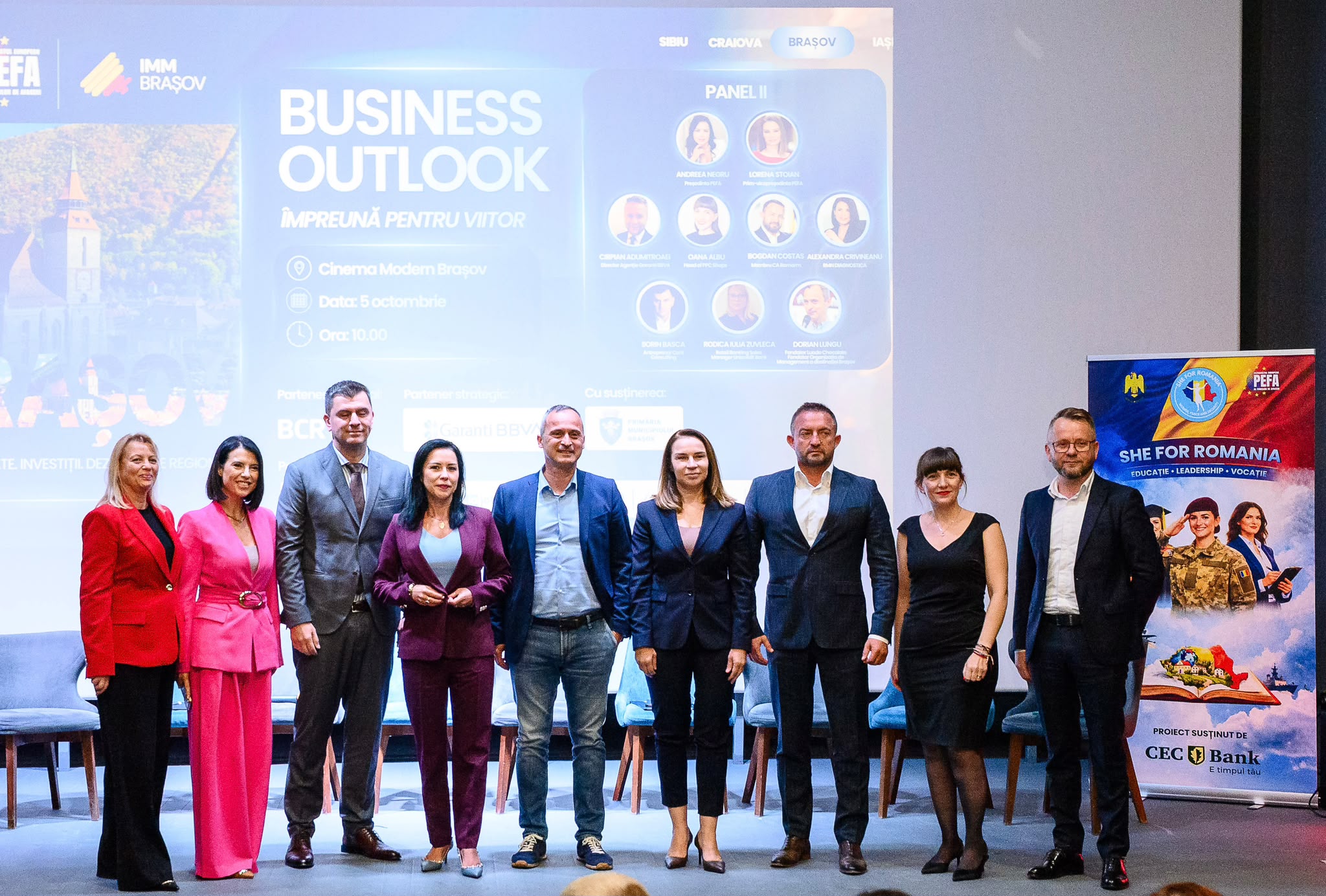 Dialog între mediul de afaceri și autorități la Business Outlook Brașov pentru susținerea investițiilor