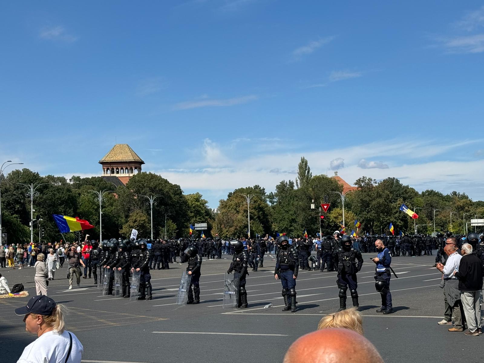 Rețineri după violențele din Piața Victoriei: șase persoane reținute în urma protestului fermierilor