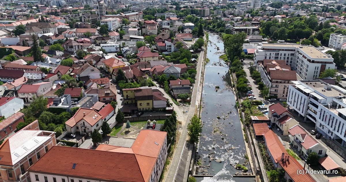 Proiect de regenerare urbană pentru râul Săsar în Baia Mare: revitalizarea unui curs de apă marcat de poluare