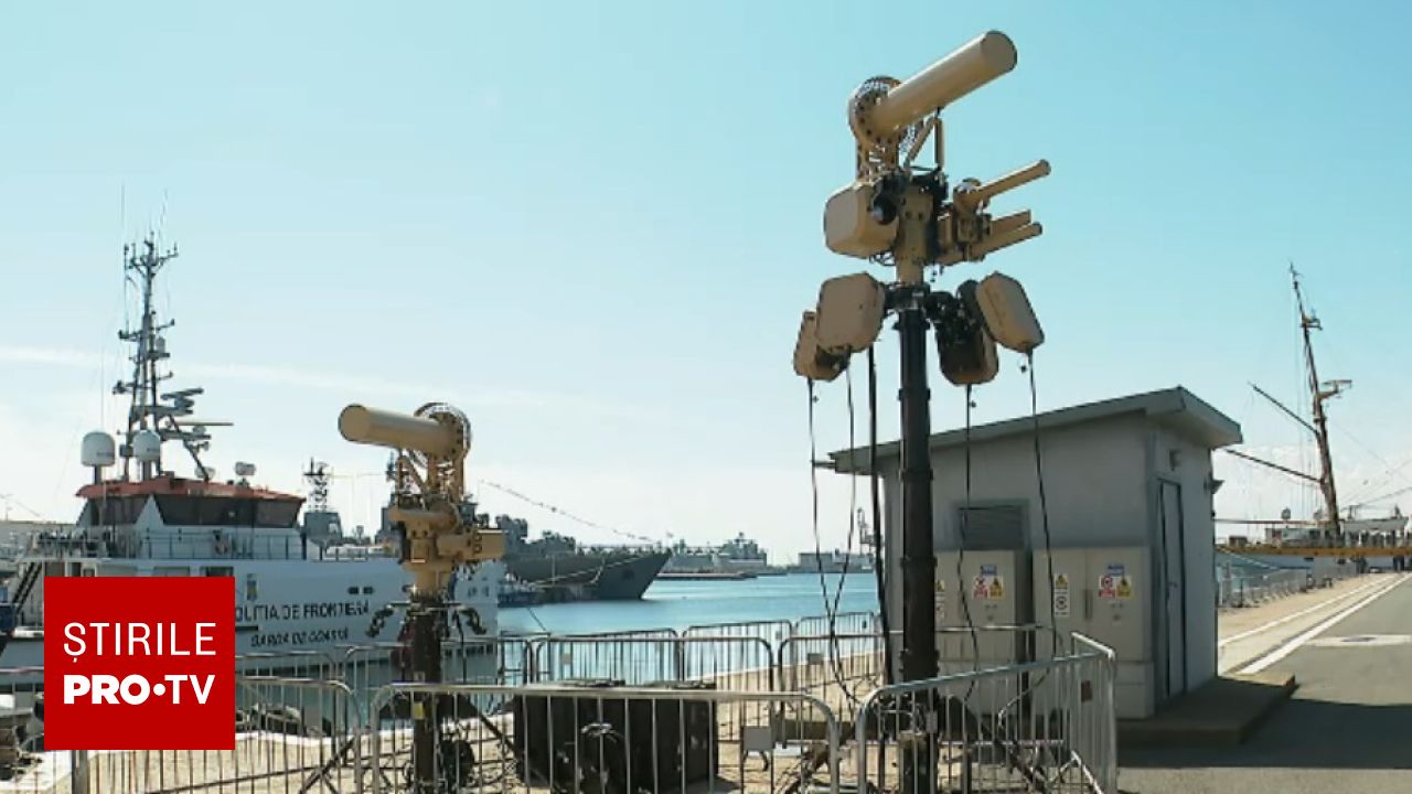 România extinde capacitățile de apărare în porturile militare de pe Marea Neagră prin sisteme Black Talon și Sentinel