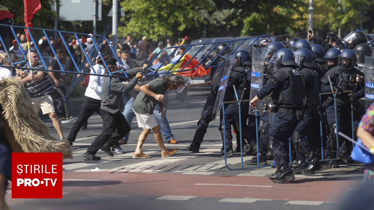 Rețineri și acuzații de ultraj după protestul oierilor. Șase persoane au fost ridicate de poliție